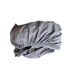 Brooklinen Percale Cotton Fitted Sheet Gray Cal King